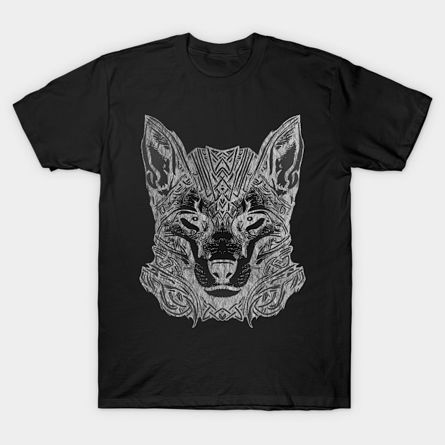 Celtic silver fox T-Shirt by jc007